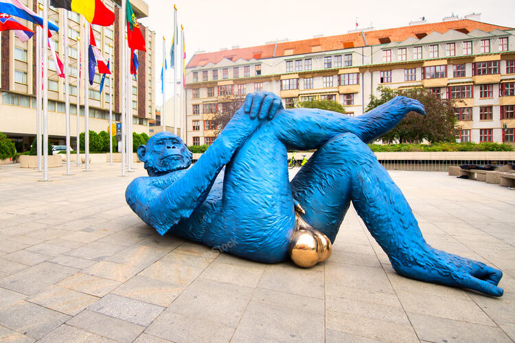 Prague, Czech Republic - 6 September 2019:  King Kong Balls 