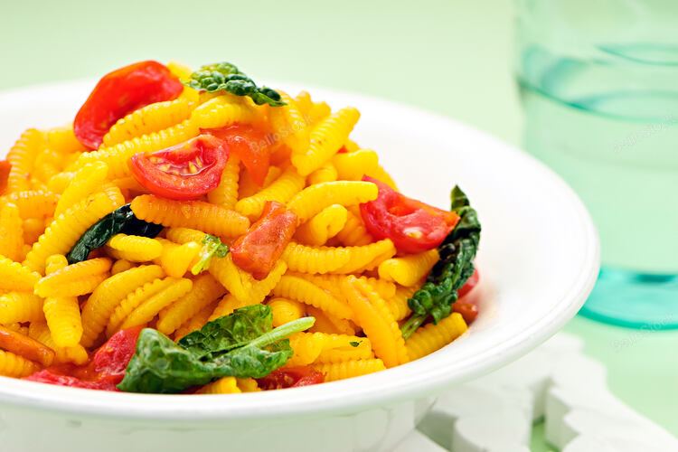Sardinian dumplings, or malloreddus, a traditional pasta fro