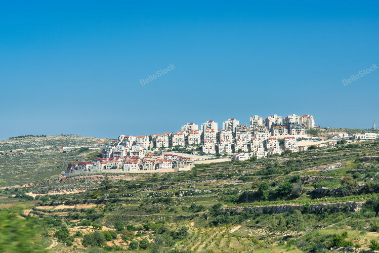 City of betar illit Israeli colony in Palestinian territory